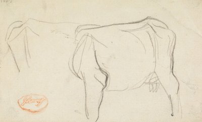 Study of a Cow by George Romney